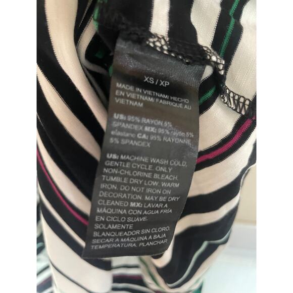 WHITE HOUSE BLACK MARKET Convertible Slub Max DRESS OR SKIRT Size XS NWT - Picture 6 of 6